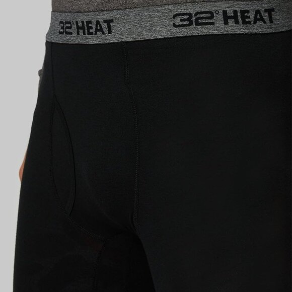 32 Degrees Mens Heat Performance Thermal Base layer Leggings (BLACK XL ) NWT - Picture 3 of 4